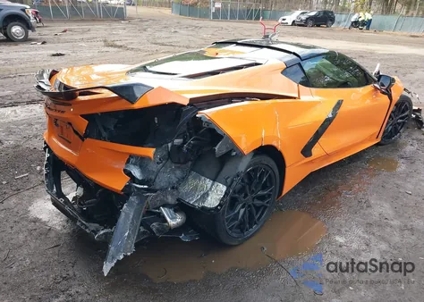 2023 Chevrolet Corvette Stingray Rwd 2Lt z USA, uszkodzony, nr VIN 1G1YB2D42P5126355